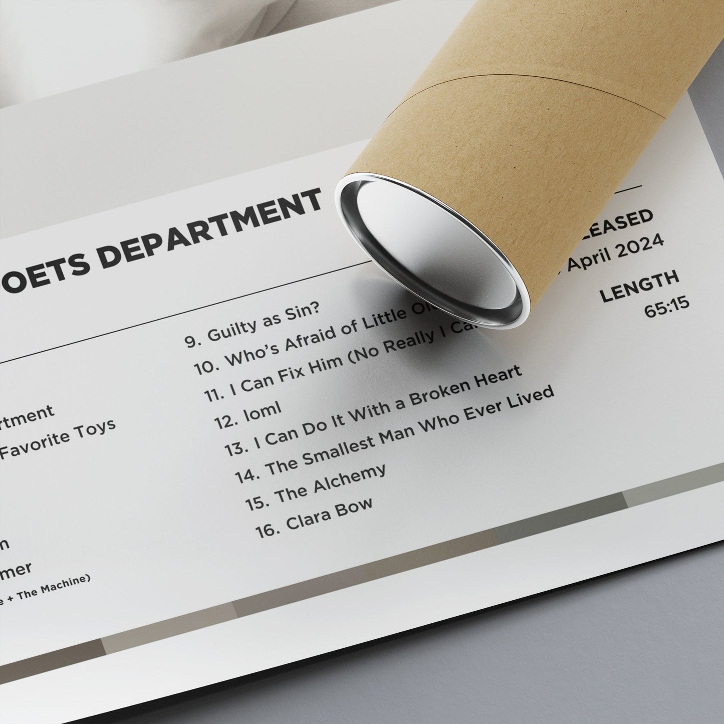 Taylor Swift - the Tortured Poets Department