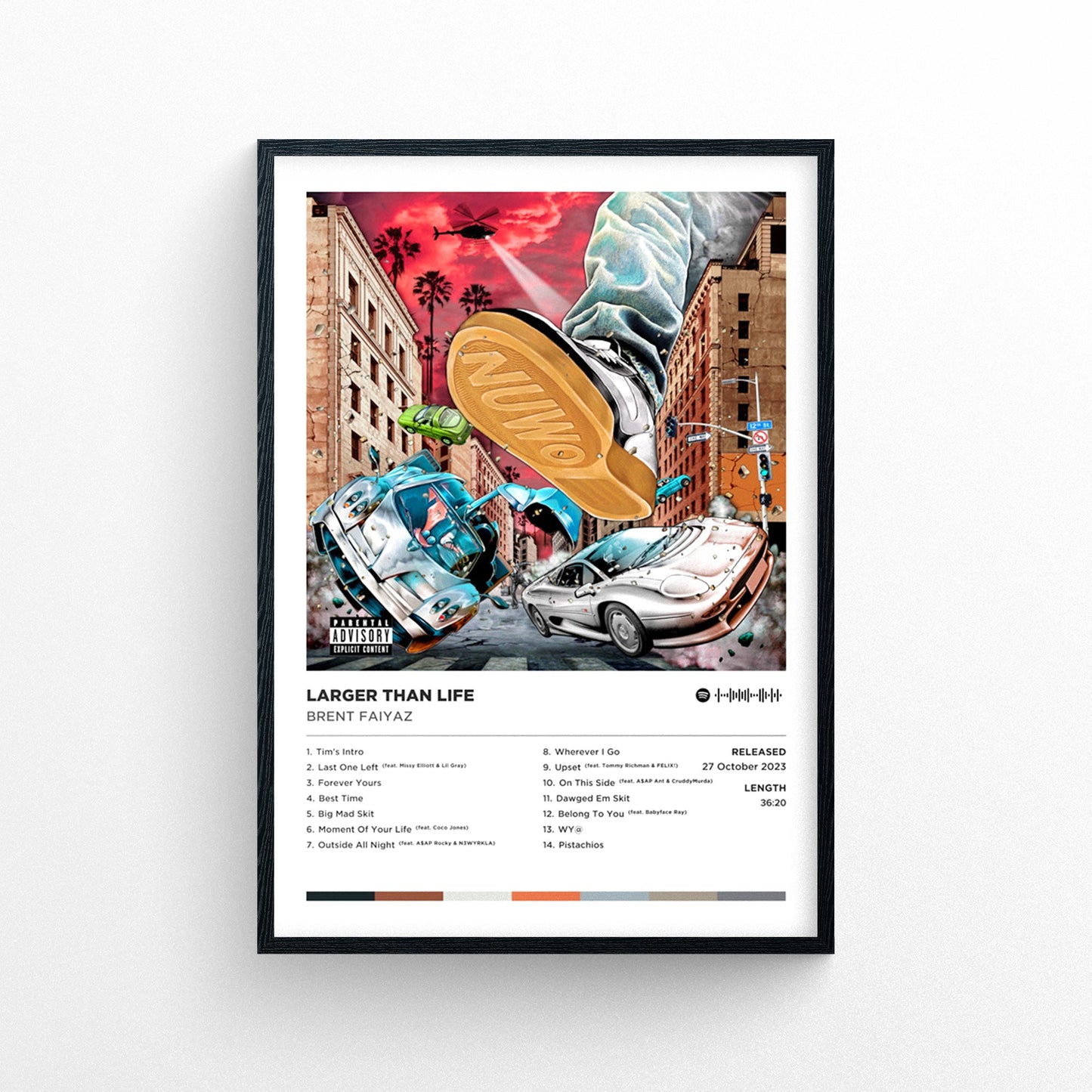 Brent Faiyaz - Larger Than Life