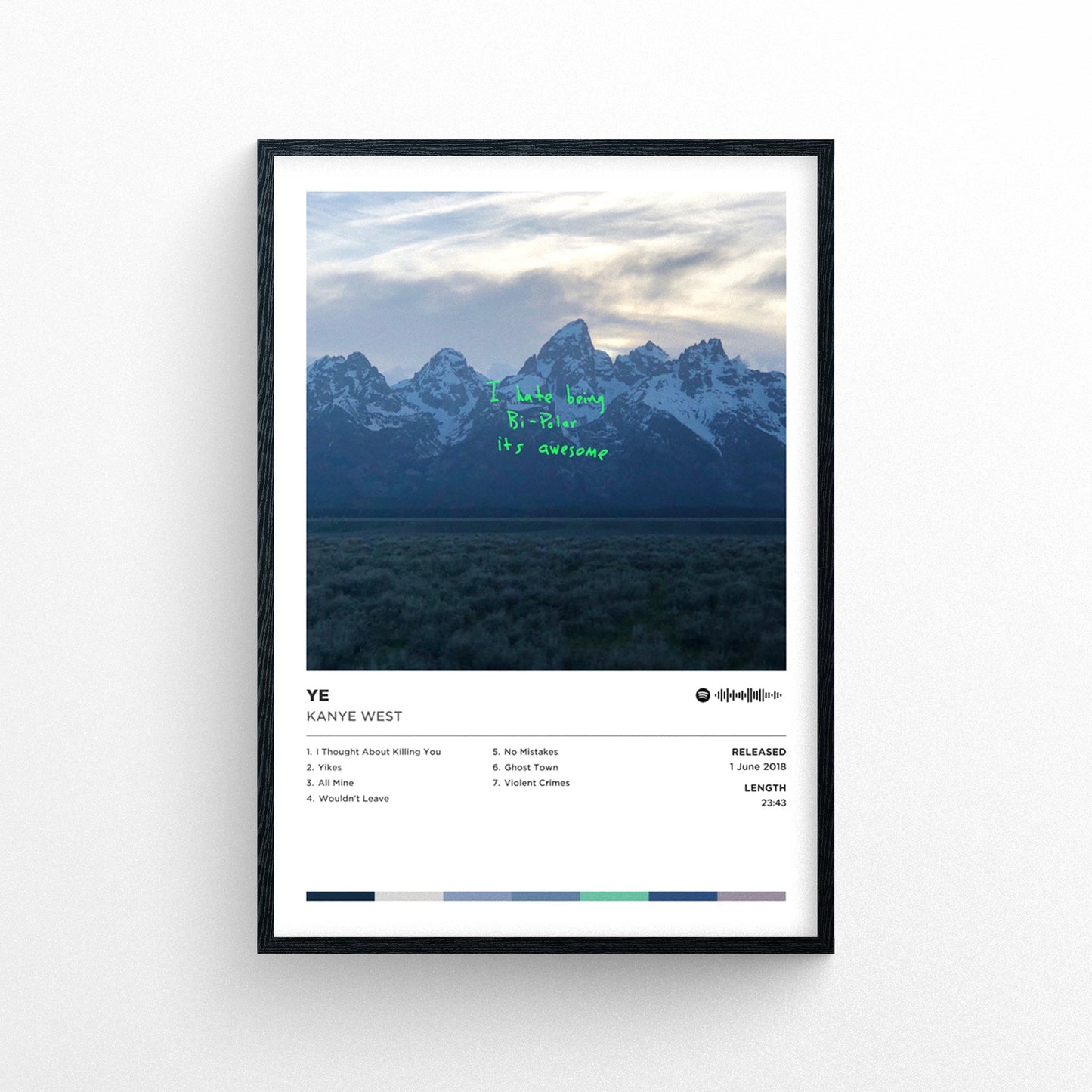 Kanye West Gift Bundle #2 - 4 Poster Prints