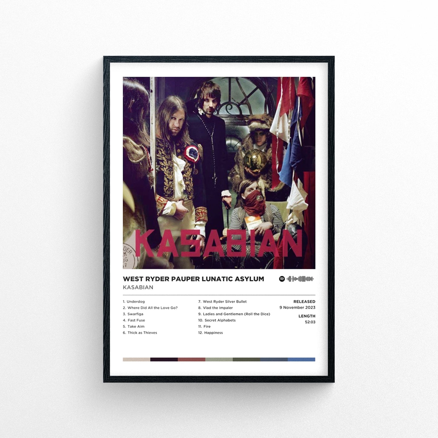 Kasabian - West Ryder Pauper Lunatic Asylum