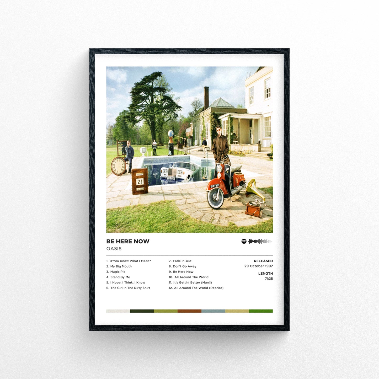 Oasis Gift Bundle - 4 Poster Prints