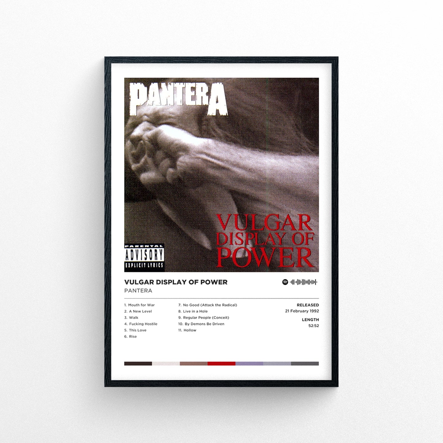 Pantera - Vulgar Display of Power