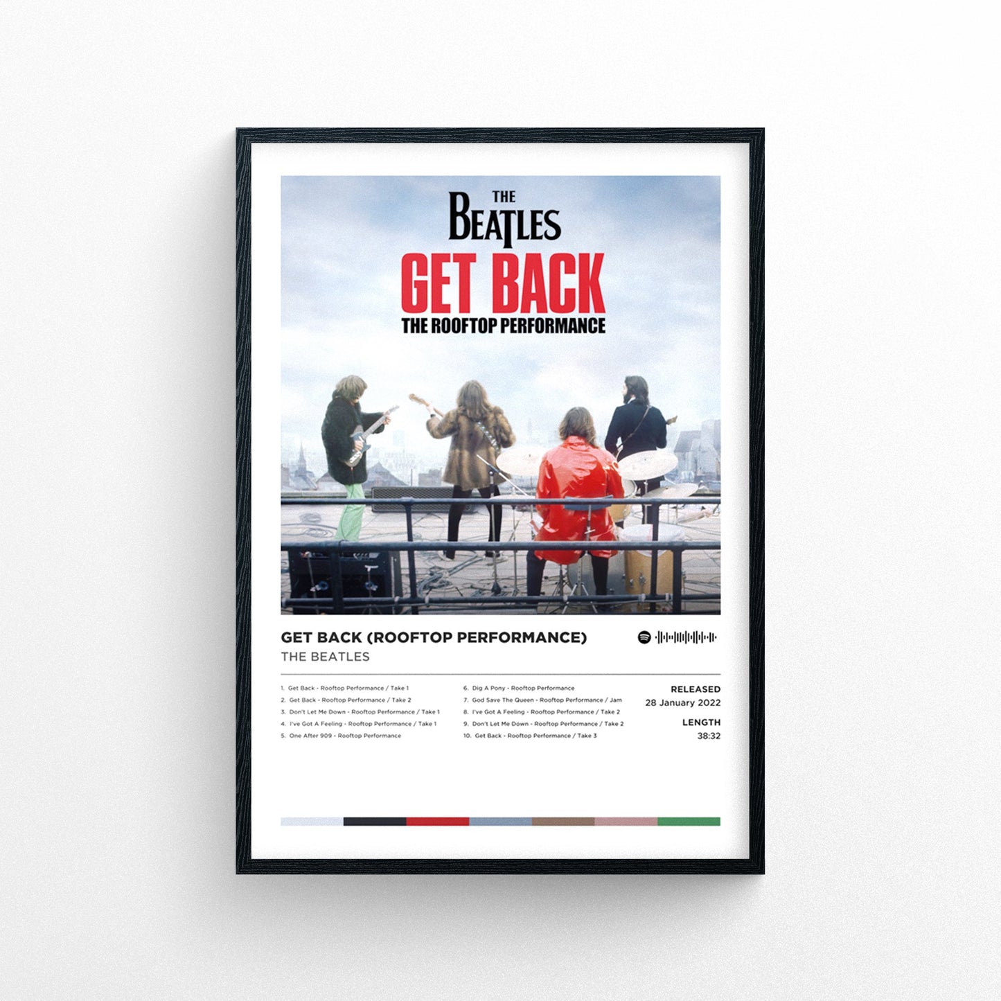 The Beatles - Get Back (Rooftop Performance)