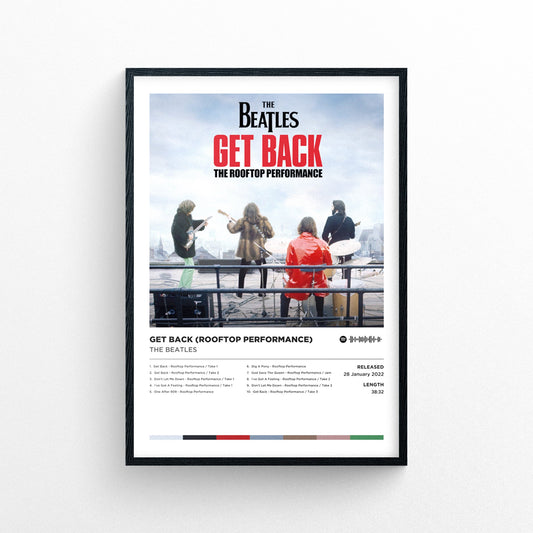 The Beatles - Get Back (Rooftop Performance)