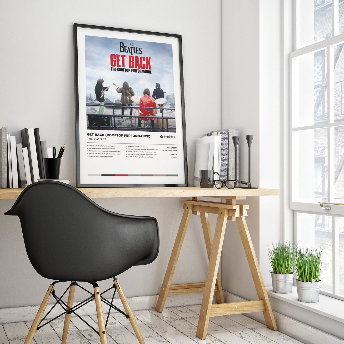 The Beatles - Get Back (Rooftop Performance)